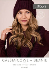 MODE at Rowan Alpaca Wool & Alpaca Haze Pattern MIP70 - Cassie Cowl & Beanie by Quail Studio