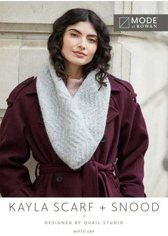 MODE at Rowan Softest Alpaca Pattern MIP73 - Kayla Scarf & Snood by Quail Studio
