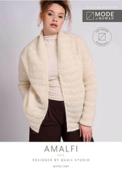 MODE at Rowan Mohair Soft Pattern MIP92 - Amalfi Cardigan by Quail Studio