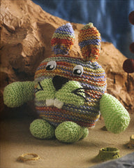 Knitted Rabbits Book by Val Pierce