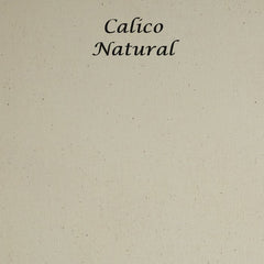 Fabric - Calico Unbleached Natural