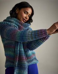 Sirdar Jewelspun Aran Pattern 10714 - Twilight Twin Set