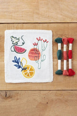 The Mender’s Wardrobe Book - ECO VITA naturally dyed organic wool thread, weaving and embellishing pattern book