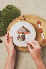 The Botanist’s Cabinet - wool thread, cross stitch and embroidery pattern book