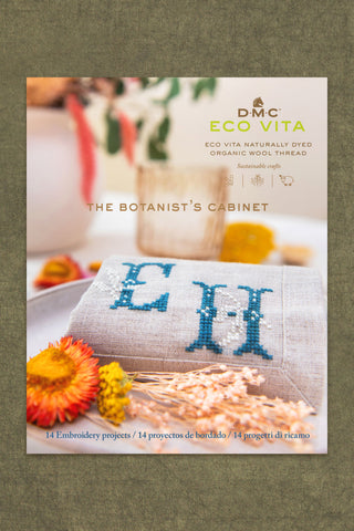 The Botanist’s Cabinet - wool thread, cross stitch and embroidery pattern book