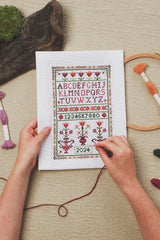 The Botanist’s Cabinet - wool thread, cross stitch and embroidery pattern book