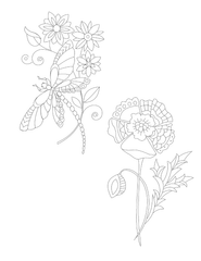 Trish Burr’s Embroidery Transfers Book: Over 70 iron-on designs