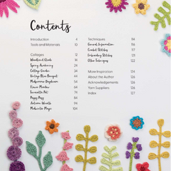 Crochet Collage Garden Book by Chris Norrington