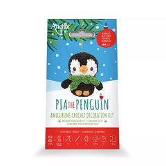 Pia the Penguin Amigurumi Crochet Decoration Kit