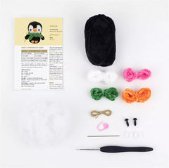 Pia the Penguin Amigurumi Crochet Decoration Kit