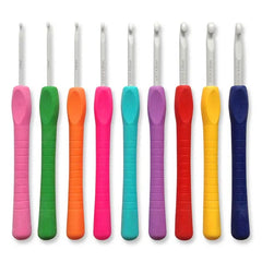 Pony Easy Grip Crochet hook set 2-6.00mm