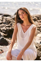 MODE at Rowan Cotton DK or Alpaca Haze Pattern MIP109 - Reverie Top by Quail Studio
