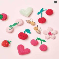 RICO RICORUMI PATTERN BOOK JUST BEES + FRUITS + FLOWERS
