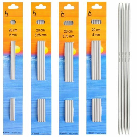 Pony Set of Four Double Pointed Needles 20cm