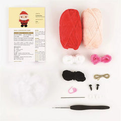 Santa Claus Amigurumi Crochet Decoration Kit