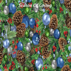 Fabric - Craft Cotton - Christmas Print