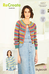 Stylecraft ReCreate DK Pattern 10057 - Cardigans