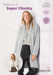 Stylecraft Cloudlike Super Chunky Pattern 10253 - Jacket & Gilet