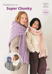 Stylecraft Cloudlike Super Chunky Pattern 10255 - Accessories