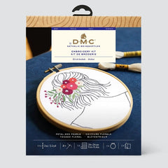 DMC Petal & Pearls - Intermediate Embroidery Kit TB232