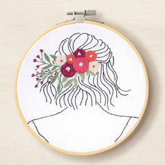 DMC Petal & Pearls - Intermediate Embroidery Kit TB232