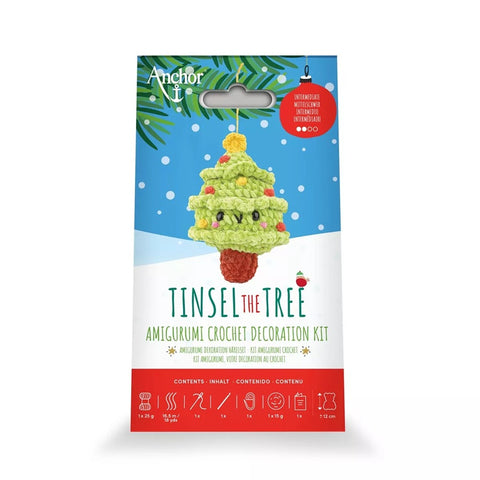 Tinsel the Tree Amigurumi Crochet Decoration Kit