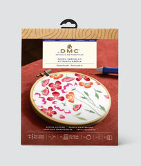 DMC Spring Poppies - Intermediate Punch Needle Kit - PN014K
