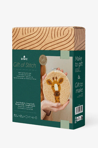 DMC George Giraffe - Beginner Punch Needle Kit PK010K