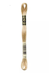 Haberdashery - DMC Embroidery Thread - 369 to 740
