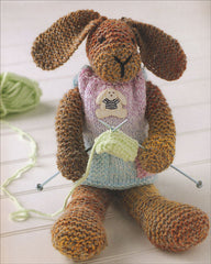 Knitted Rabbits Book by Val Pierce