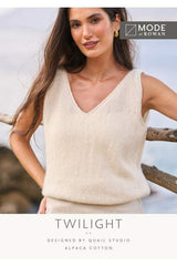 MODE at Rowan Alpaca Cotton Pattern MIP113 - Twilight Top by Quail Studio