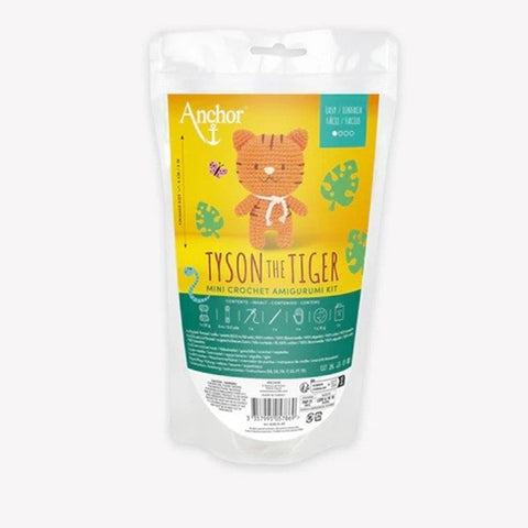 Tyson the Tiger Amigurumi Crochet Kit