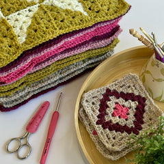 Quiet Sky Blanket - Stylecraft Life DK - Crochet Blanket Pattern by Anita Gibney