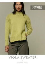 MODE at Rowan Chunky Wool Pattern MIP122 - Viola Jumper by Quail Studio