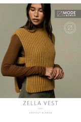 MODE at Rowan Softest Alpaca Pattern MIP130 - Crochet Zella Vest