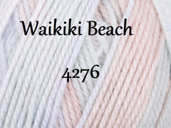 King Cole Beaches DK Pattern 5421 - Cardigan, Hat & Blanket