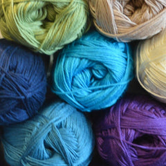 Sirdar Cotton 4 Ply Crochet Pattern 7747 - Cardigan