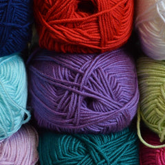 King Cole Smooth DK Pattern 4521 - Round & V Neck Lace Tops - NOW €1.00