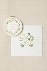 DMC THE SERENE LEAVES CROSS STITCH DUO KIT BK1954