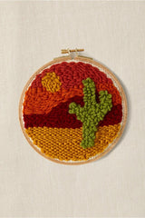 DMC THE DESERT MEDITATION PUNCH NEEDLE KIT PN003K