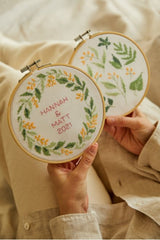 DMC THE SERENE LEAVES CROSS STITCH DUO KIT BK1954