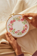 DMC THE TRANQUIL ROSE CROSS STITCH DUO KIT BK1955