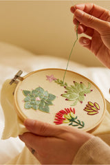 DMC THE SERENE SUCCULENTS EMBROIDERY DUO KIT TB170