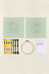 DMC THE QUIET GARDEN EMBROIDERY DUO KIT TB169