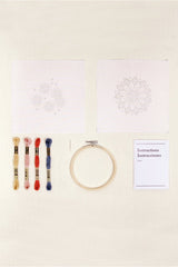 DMC THE MINDFUL MANDALA EMBROIDERY DUO KIT TB168