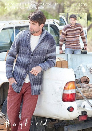 Hayfield Colour Rich Chunky Pattern 7298 - REDUCED - NOW €1.00