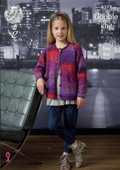 King Cole Shine Pattern 4377 - Cardigan and Top - NOW €1.00