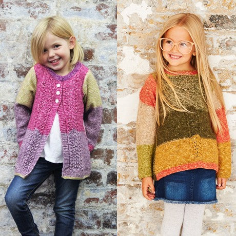 Stylecraft Batik Swirl DK Pattern 9485 - Cardigan & Sweater