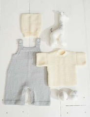 Stylecraft Bambino DK Pattern 9498 - T-shirt, Dungarees & Hat