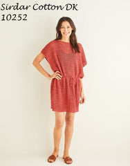 Sirdar Cotton DK Pattern 10252 - Turkish Stitch Kaftan